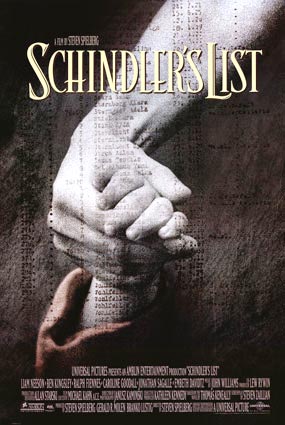 schindler list movie poster